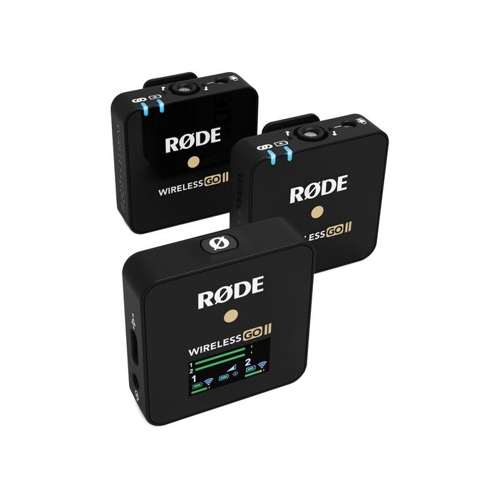Rode Wireless GO II - Cyfrowy 2-kanałowy System Bezprzewodowy Audio